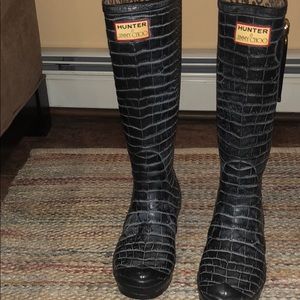 Jimmy Choo limited Edition Hunter Rain boots